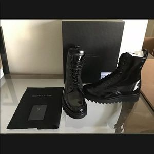 Giuseppe Zanotti Rullina Nevada Combat Boots